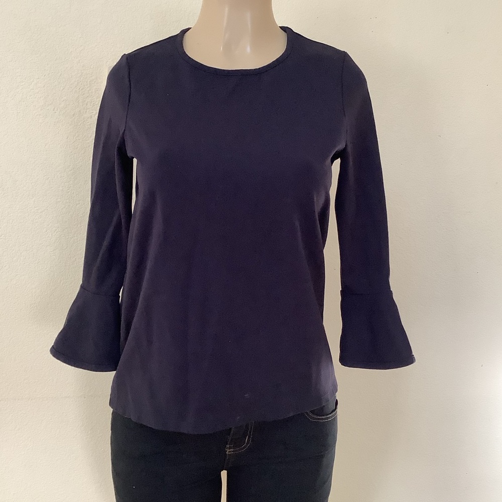 Medium, Navy Blue, Casual Blouse. #EsteeLauder